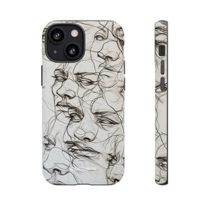 Ethereal Faces | Protective Phone Case for iPhone