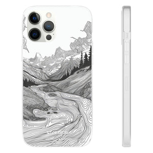 Monochrome Serenity | Flexible Phone Case for iPhone