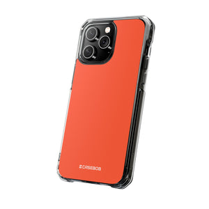 Portland Orange | Handyhülle für iPhone (Clear Impact Case – magnetisch)