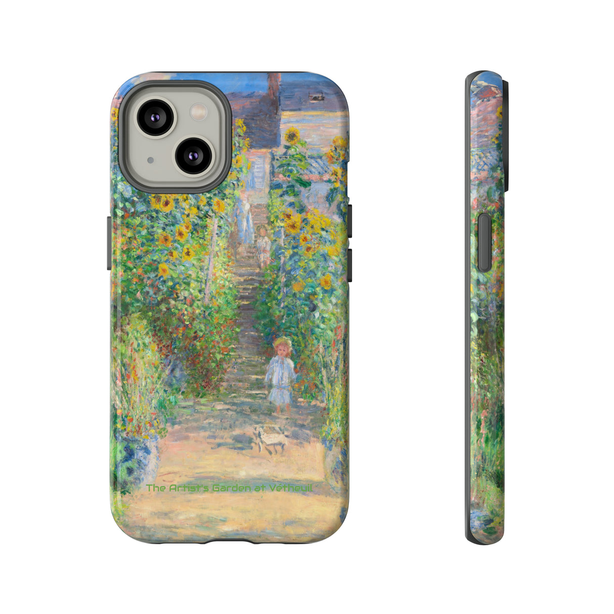 The Artist's Garden at Vétheuil - Protective Phone Case