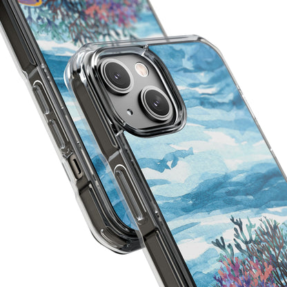 Aquatic Life Watercolors iPhone Case - Impact