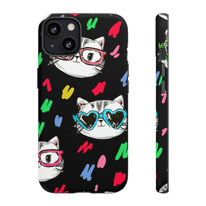 Cat Coloring - Protective Phone Case