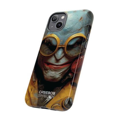 Steampunk Masked Adventurer iPhone 14 - Tough