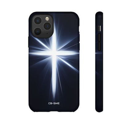 Luminous Cross Radiance - iPhone Case