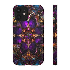 Stained Glass Gothic - Protective Phone Case