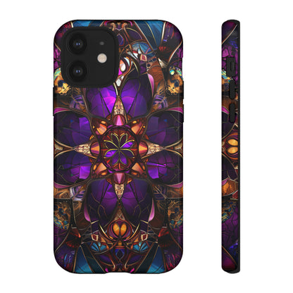 Stained Glass Gothic - Protective Phone Case