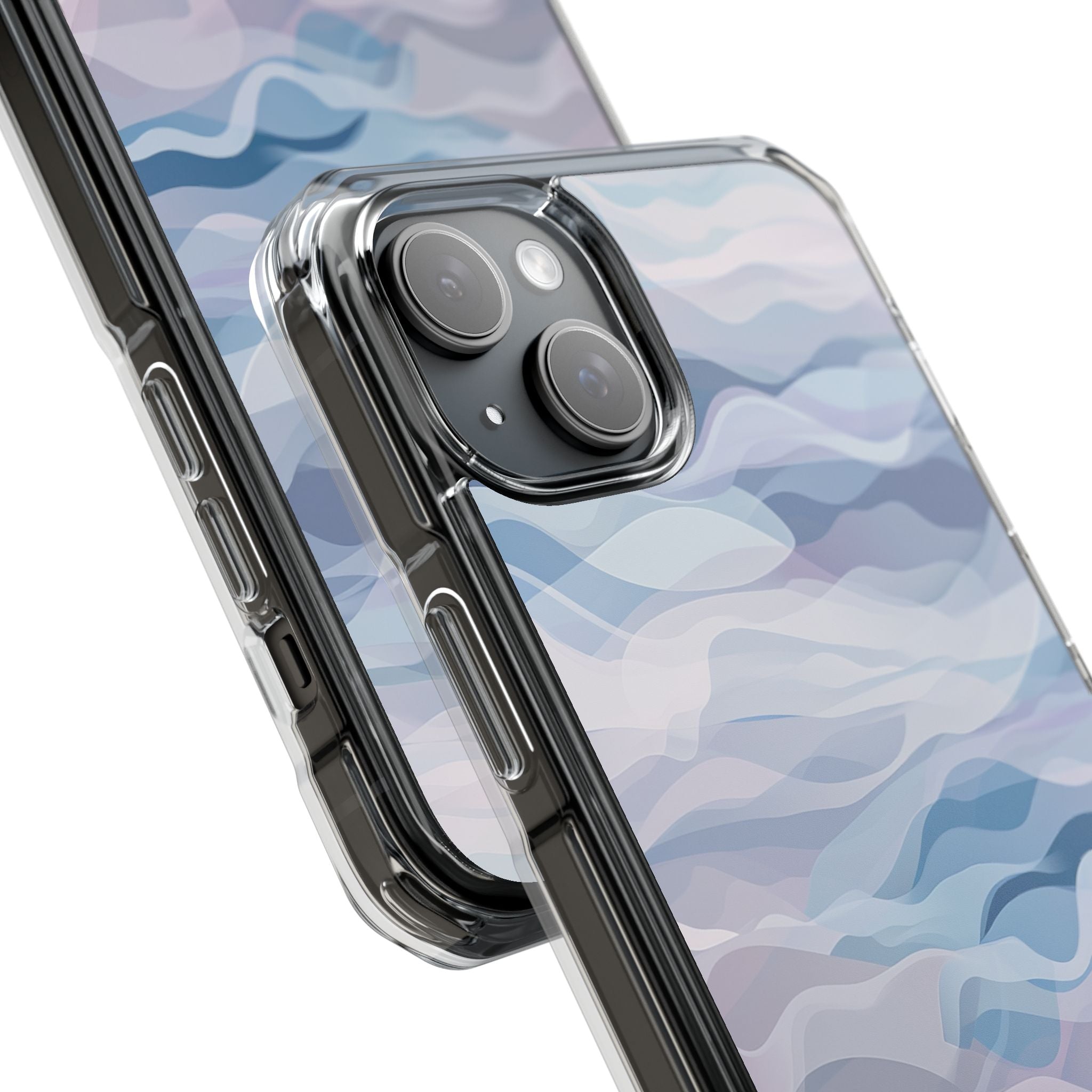 Ethereal Curveflow iPhone 15 - Clear Impact Phone Case