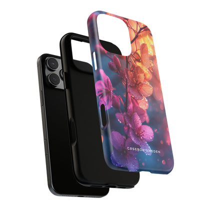 Surreal Flower Harmony iPhone 16 - Tough Phone Case