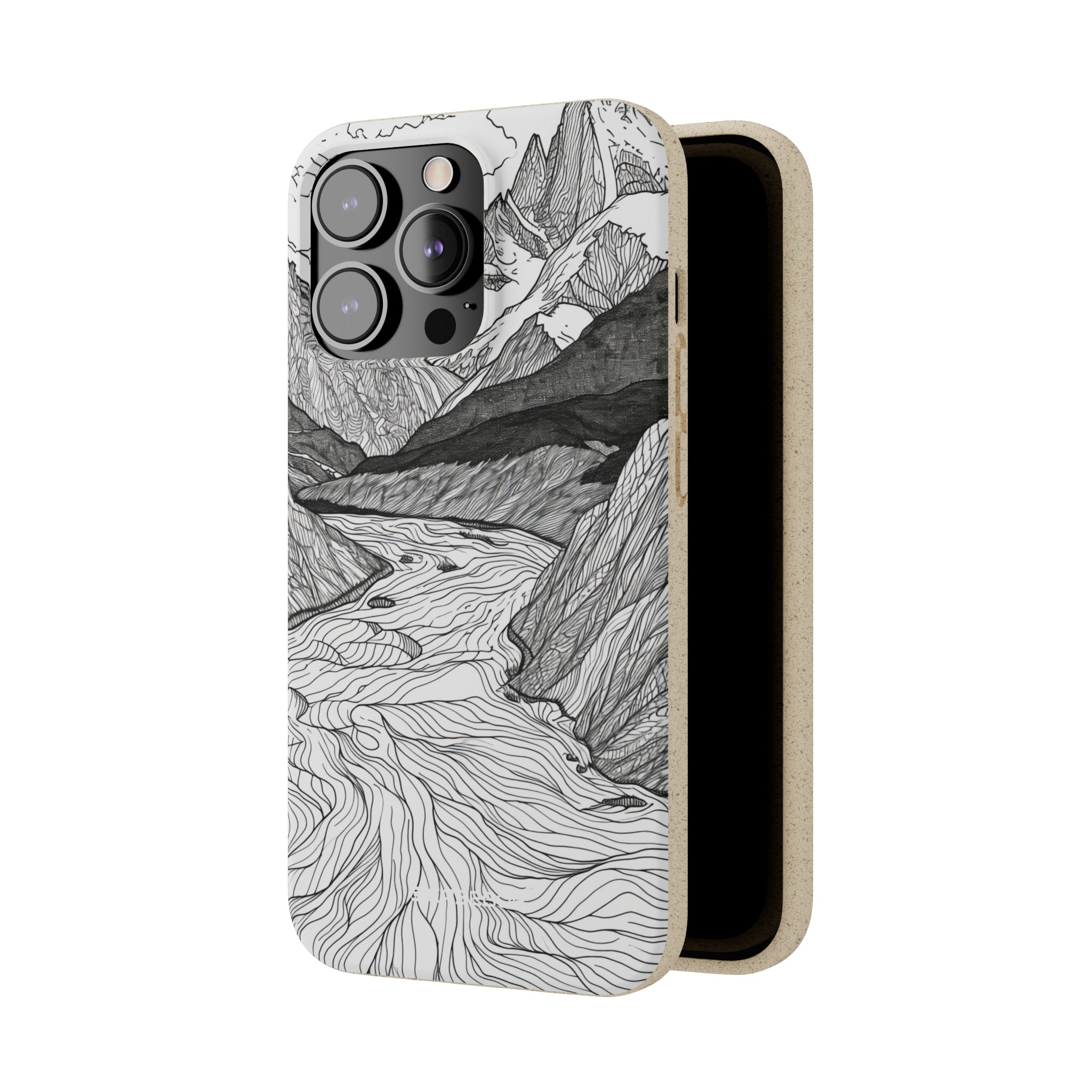 Mountain Tranquility | Biodegradable Phone Case