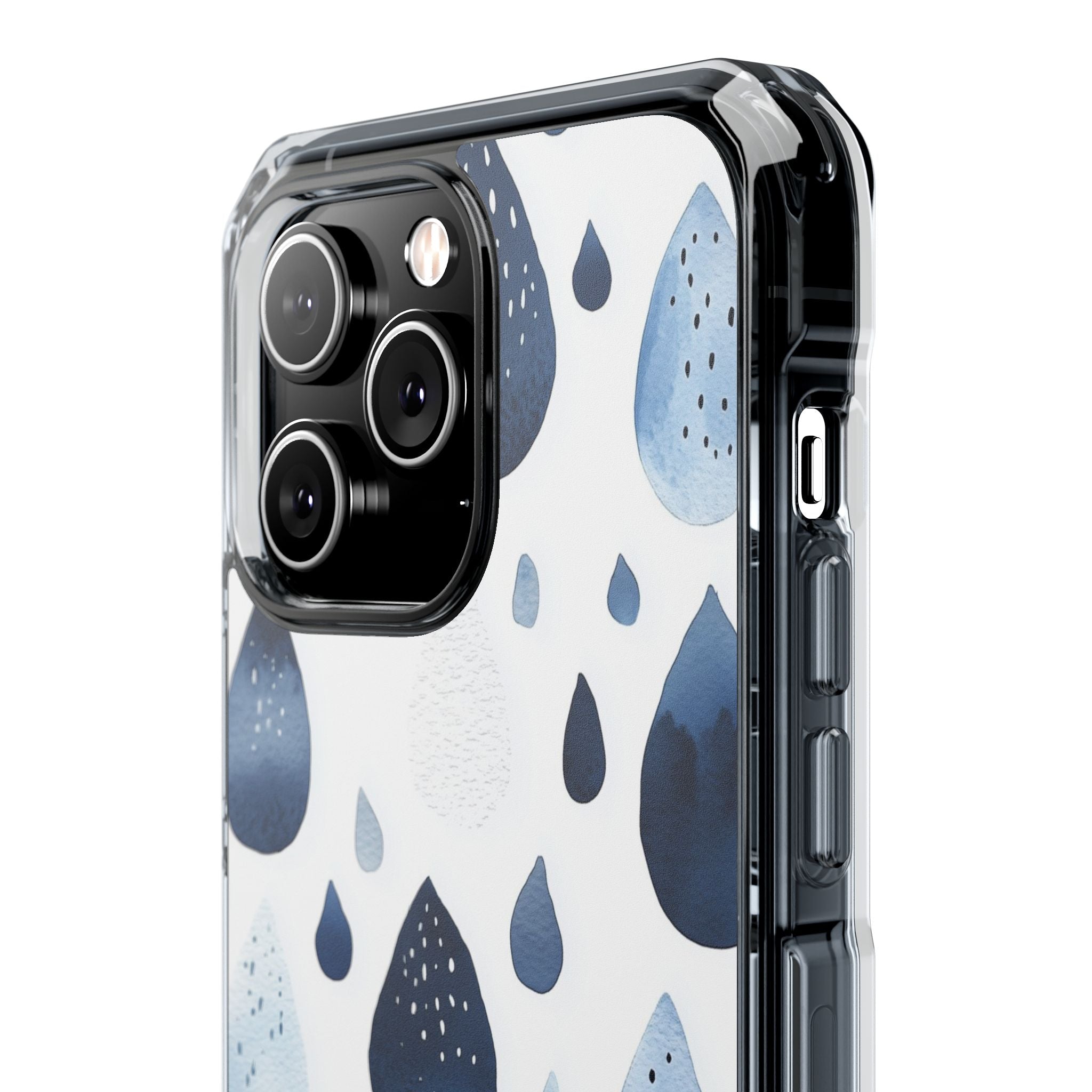 Droplets Flow Softly iPhone Case - Impact