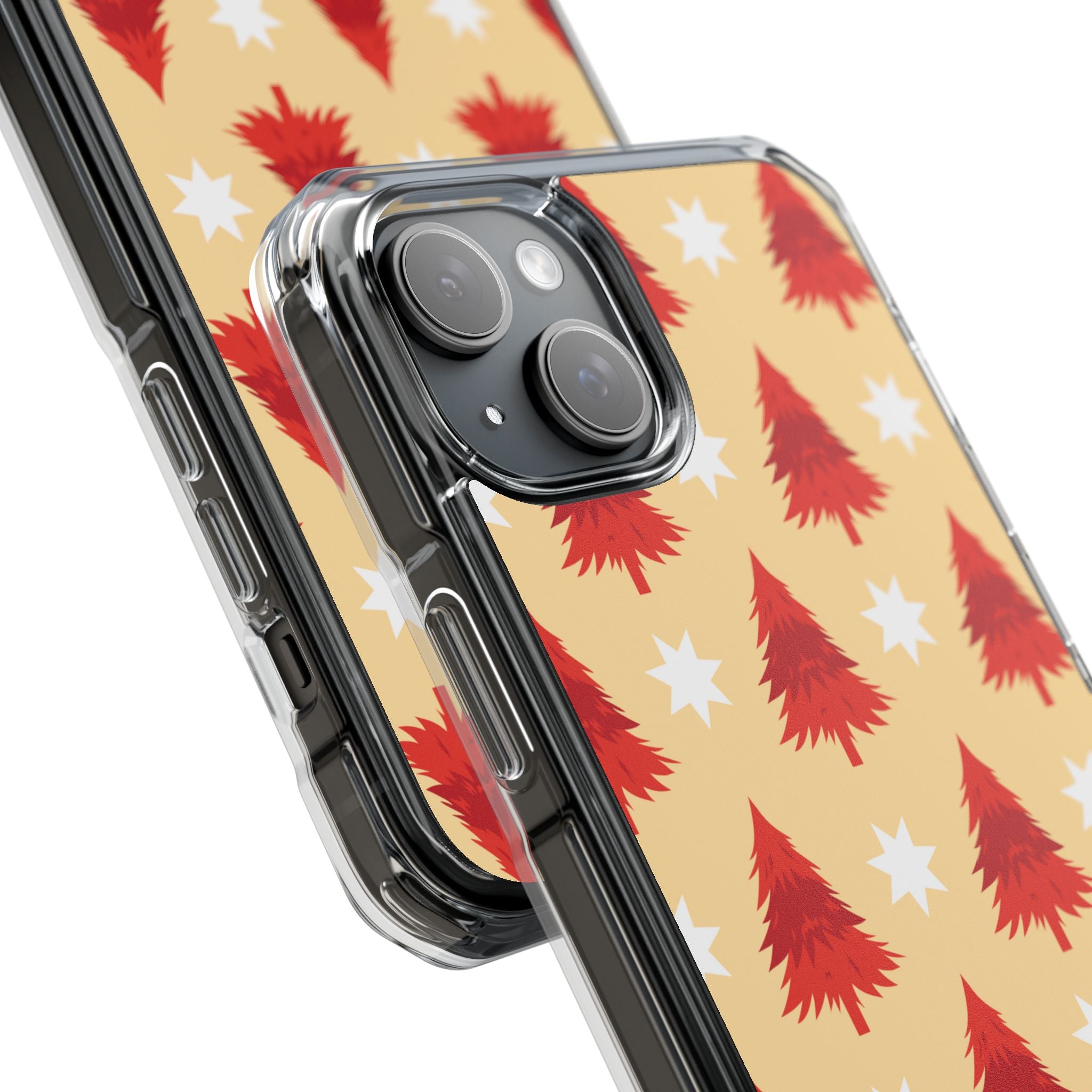 Red Trees Shine iPhone Case - Impact