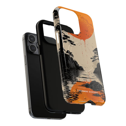 Zen Serenity Sunscape iPhone 15 | Tough+ Phone Case