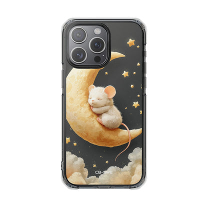 Moon Cradles Mouse iPhone Case - Impact
