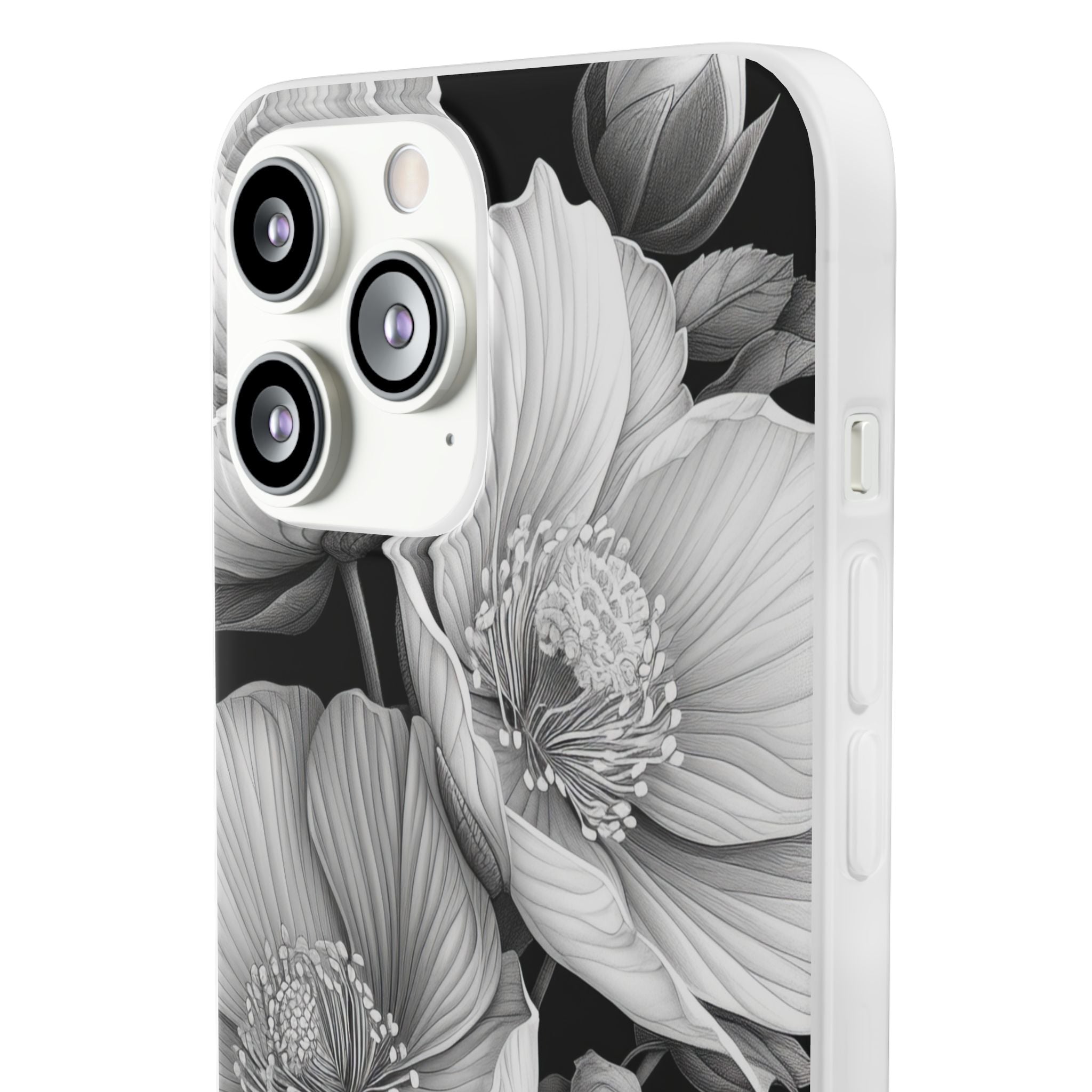 Botanical Elegance | Flexible Phone Case for iPhone