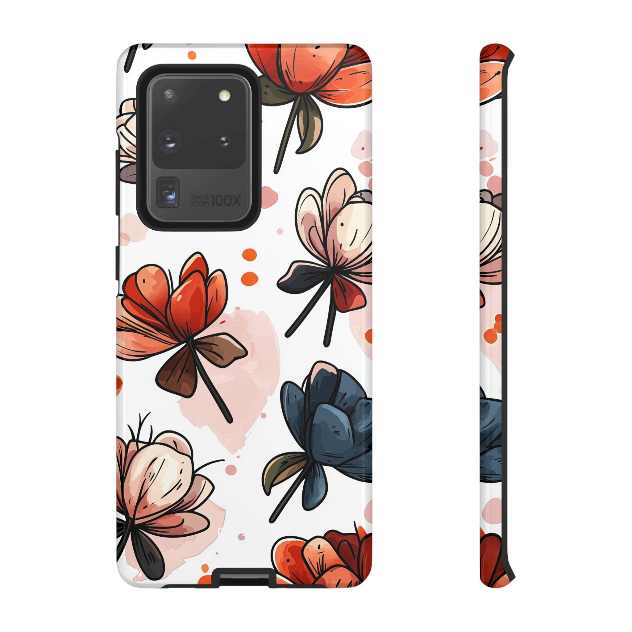 Vibrant Floral Harmony - Samsung Case