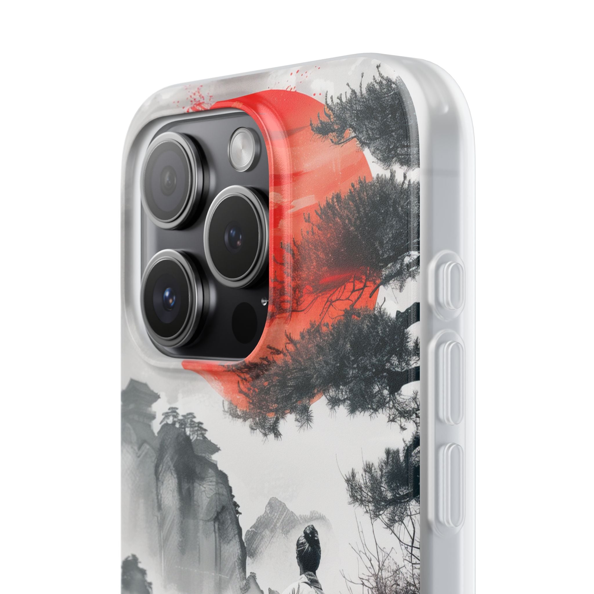 Sunlit Sentinel iPhone 15 Pro Case - Soft