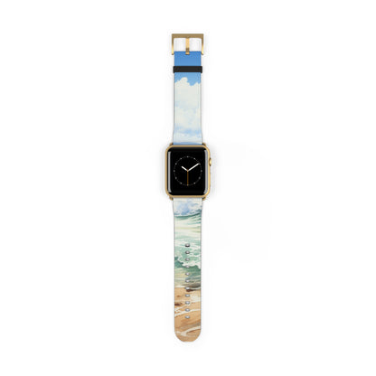 Foaming Blue Waves - Watch Band