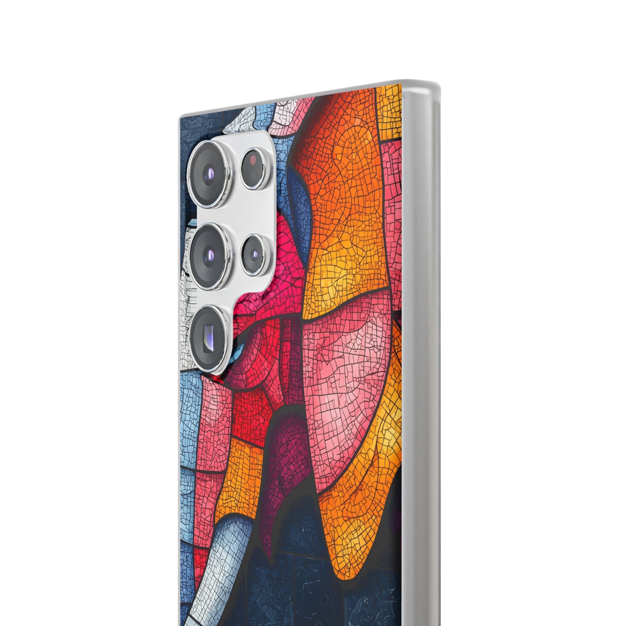 Elephant Mosaic Samsung S23 Ultra Case - Soft