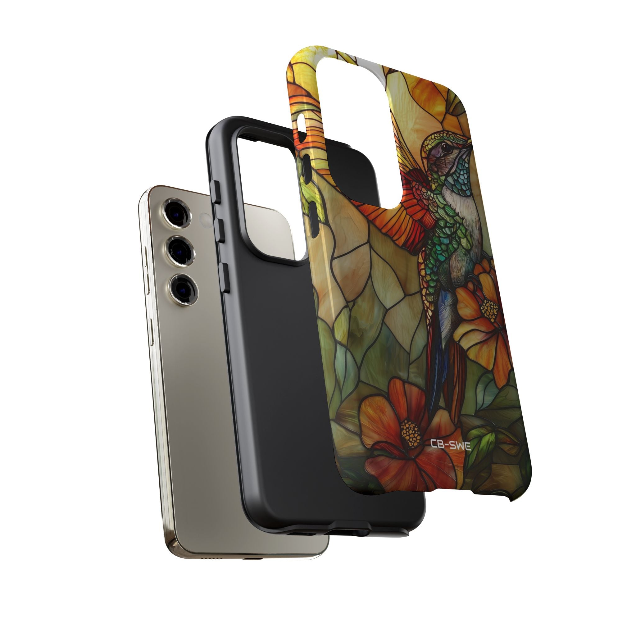 Hummingbird Dances Among Flowers - Samsung Case