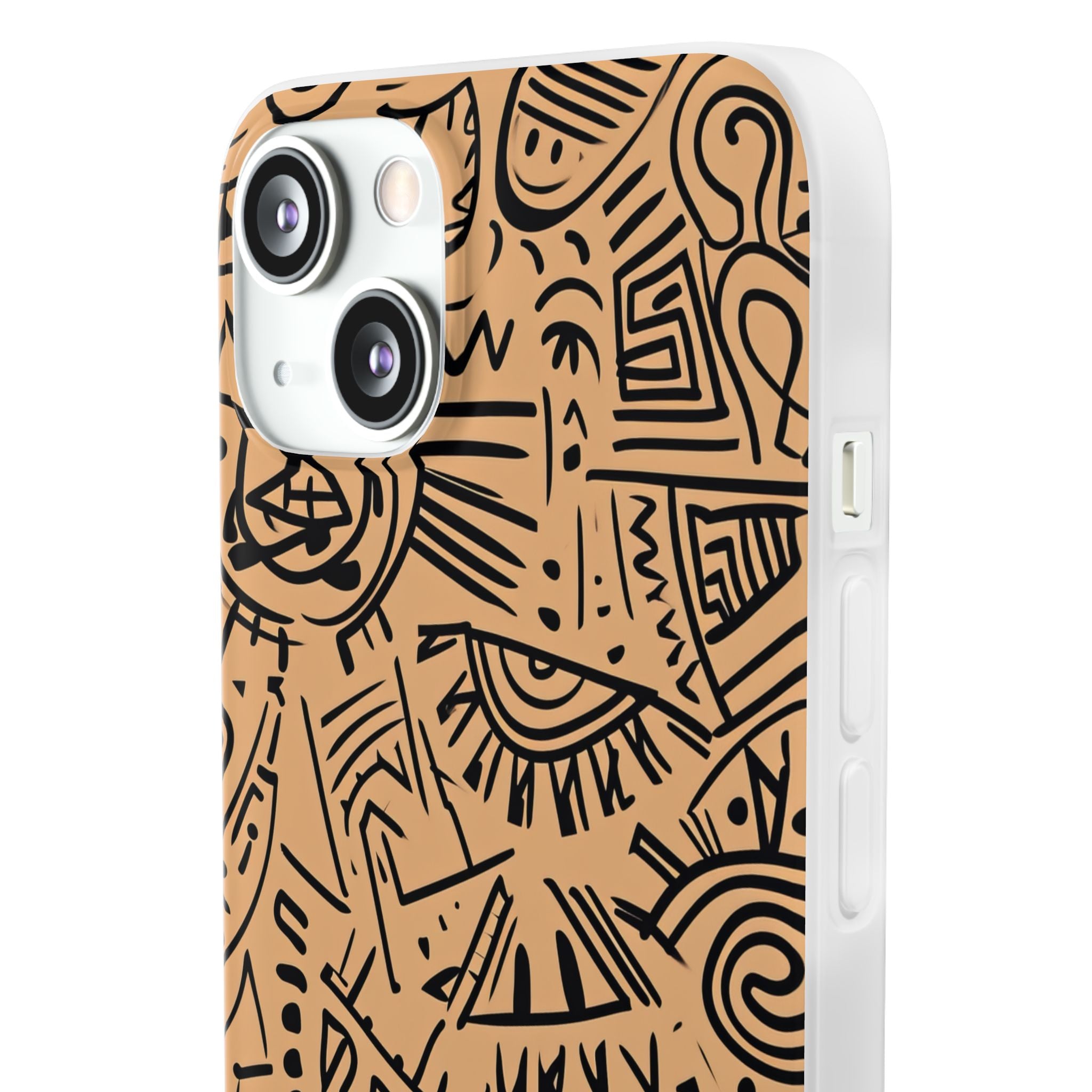 Mystic Tribal Geometry | Flexible Phone Case for iPhone