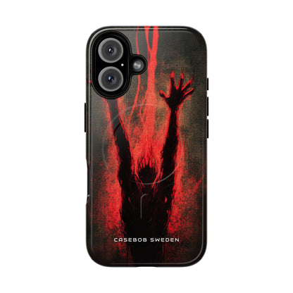 Gothic Crimson Ascension iPhone 16 | Tough+ Phone Case