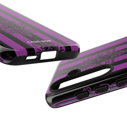 Damask Elegance Purple Samsung S24 Case - Tough