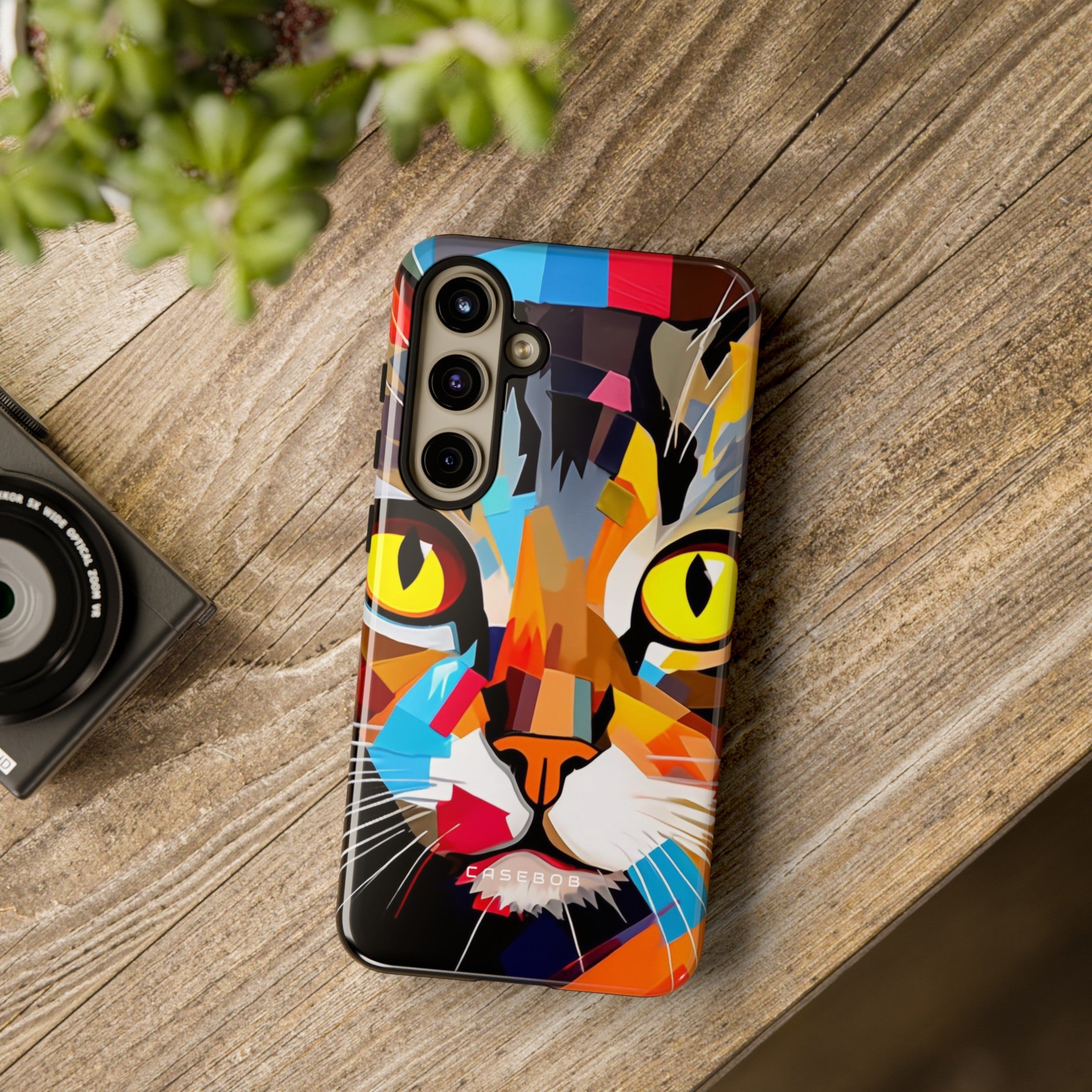 Abstract Kitty Palette - Protective Phone Case