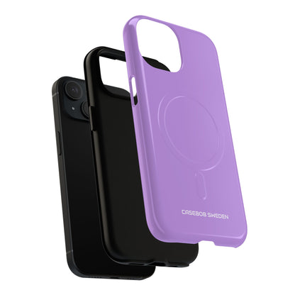 Bright Lavender - Tough + MagSafe® iPhone 15 Phone Case