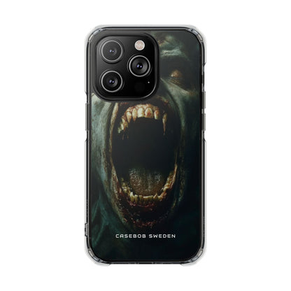 Gothic Wail of Decay iPhone 14 - Clear Impact Phone Case