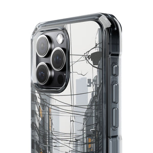 Urban Solitude - Phone Case for iPhone (Clear Impact - Magnetic)