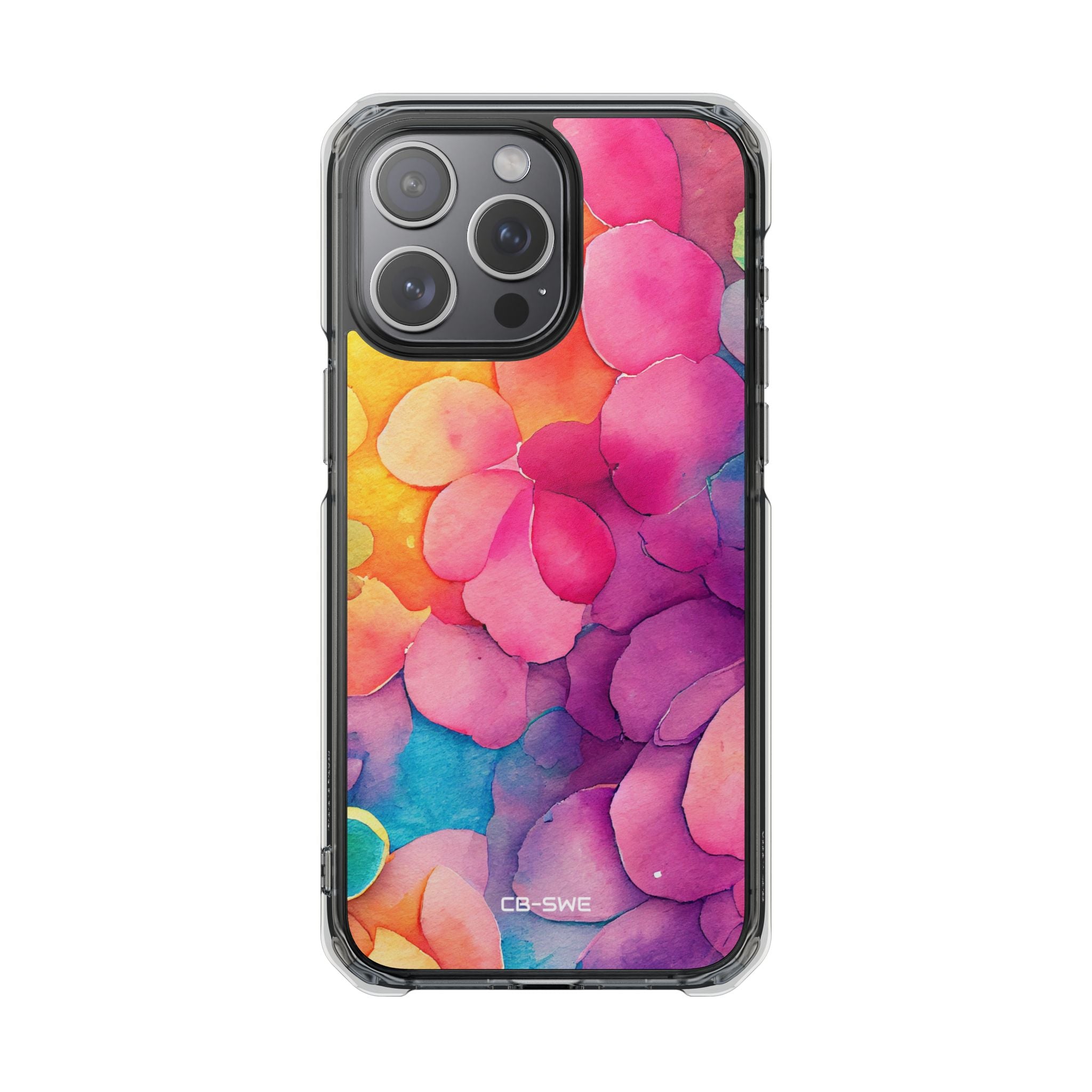Vibrant Petal Fusion iPhone Case - Impact