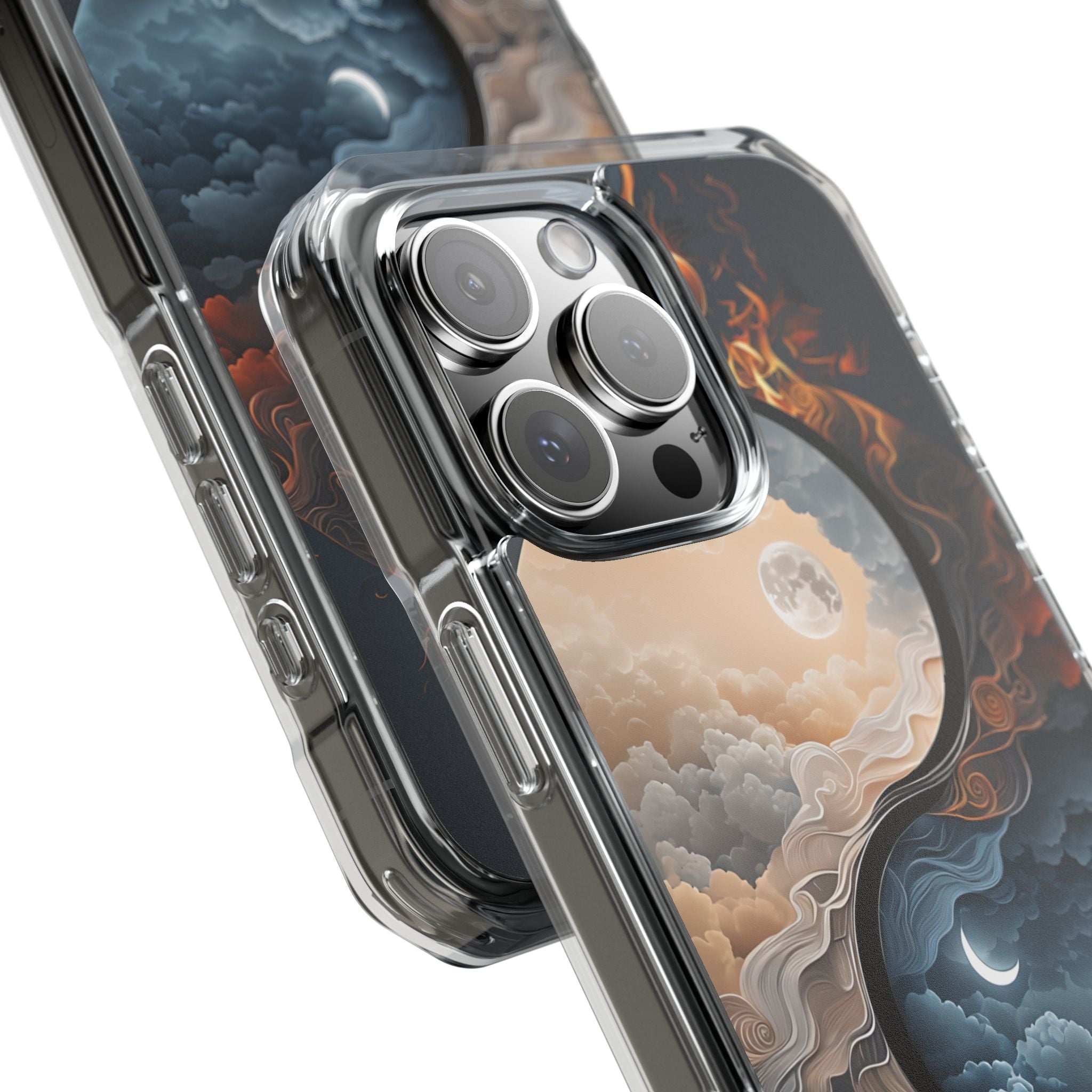 Moonlit Elemental Harmony iPhone Case - Impact