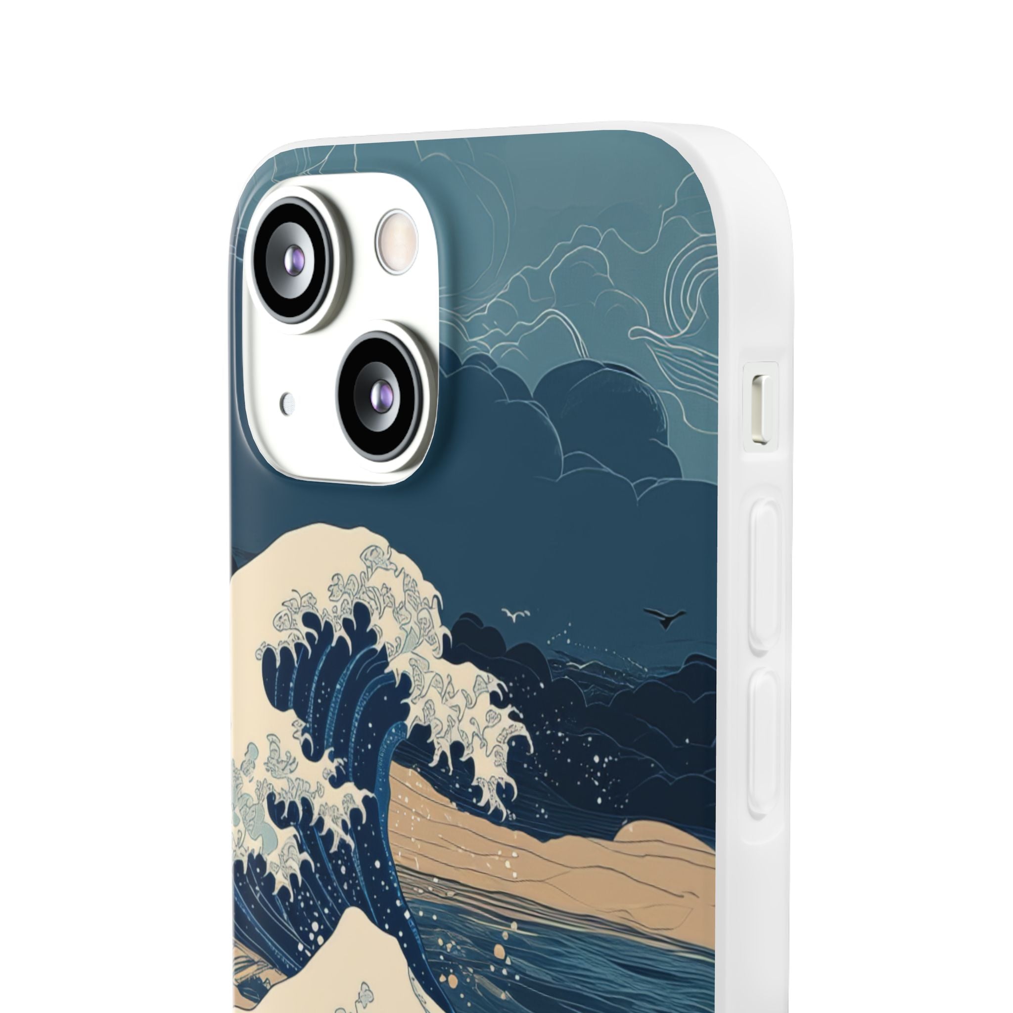 Cresting Blue Wave iPhone 13 mini Case - Soft
