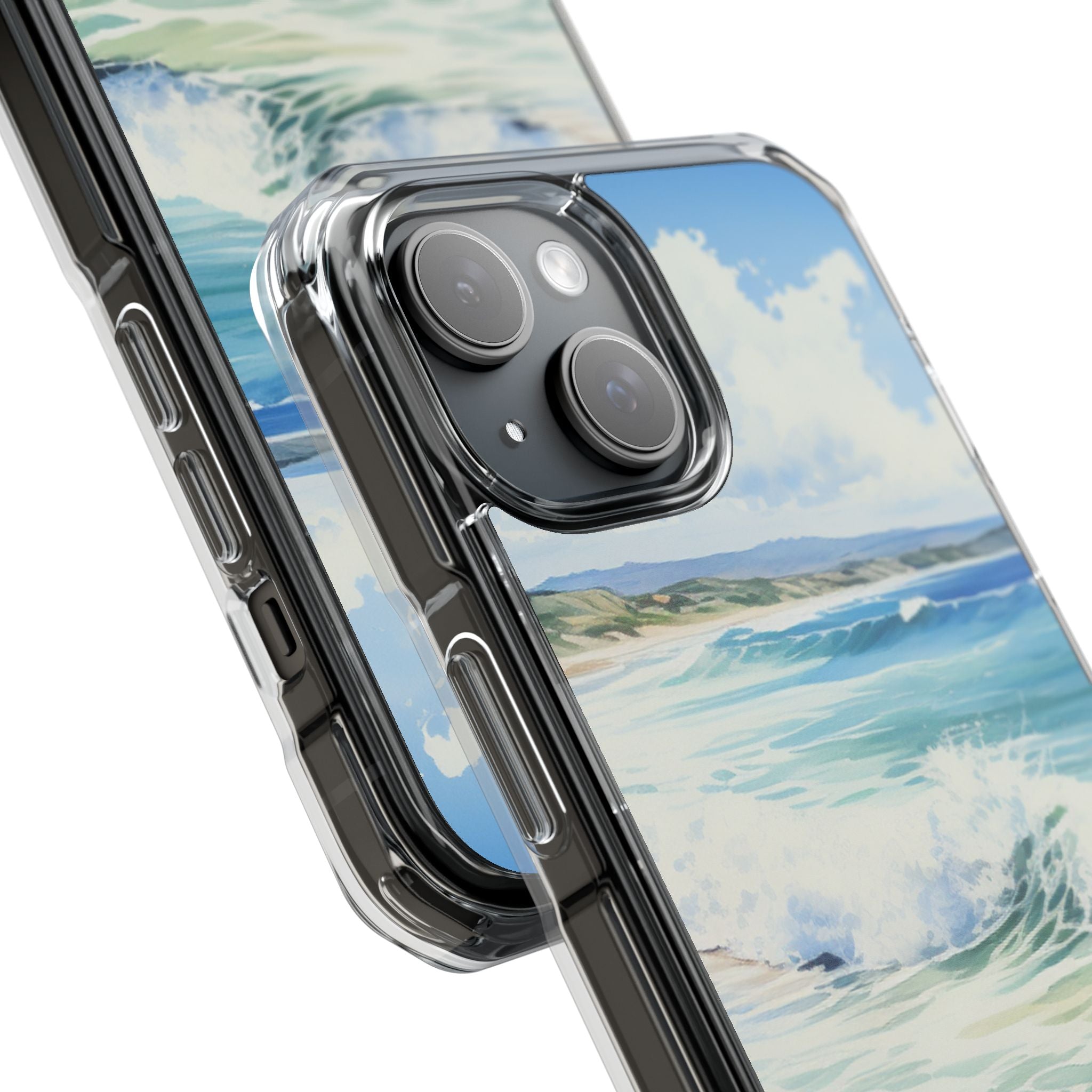 Foamy Tide iPhone 15 Case - Impact