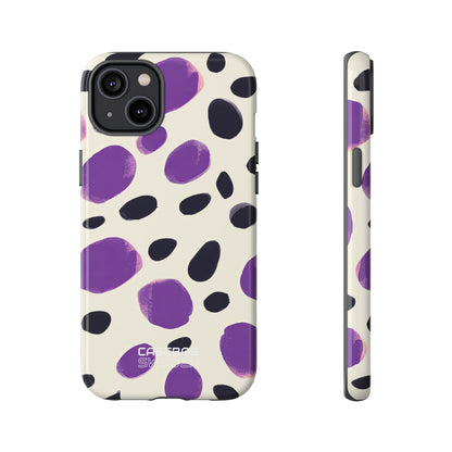 Purple Pebble Dance iPhone 14 - Resistente