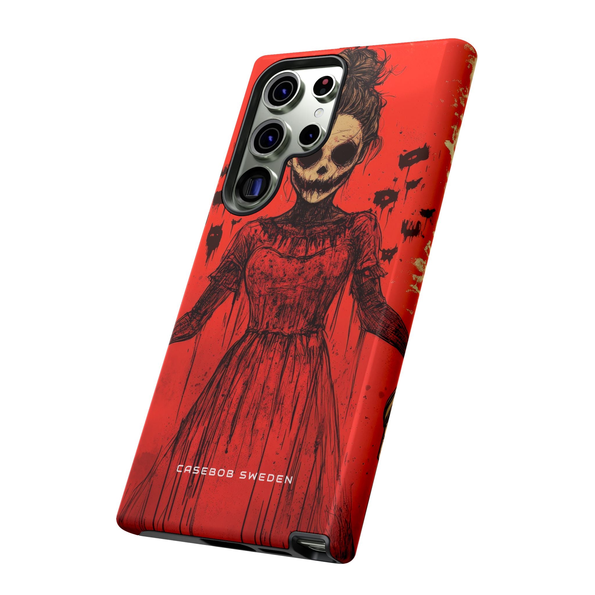 Haunting Scarlet Descent Samsung S23 - Tough Phone Case