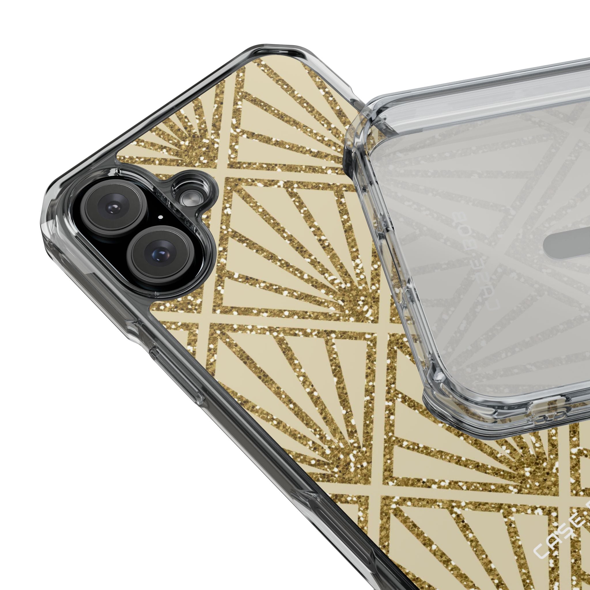 Gold Diamond Radiance iPhone 16 Plus Case - Impact
