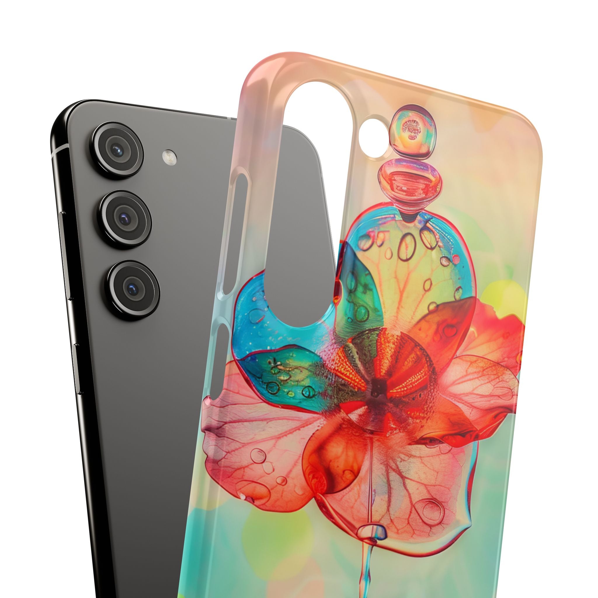 Ethereal Glass Flower Samsung S23 - Slim Phone Case