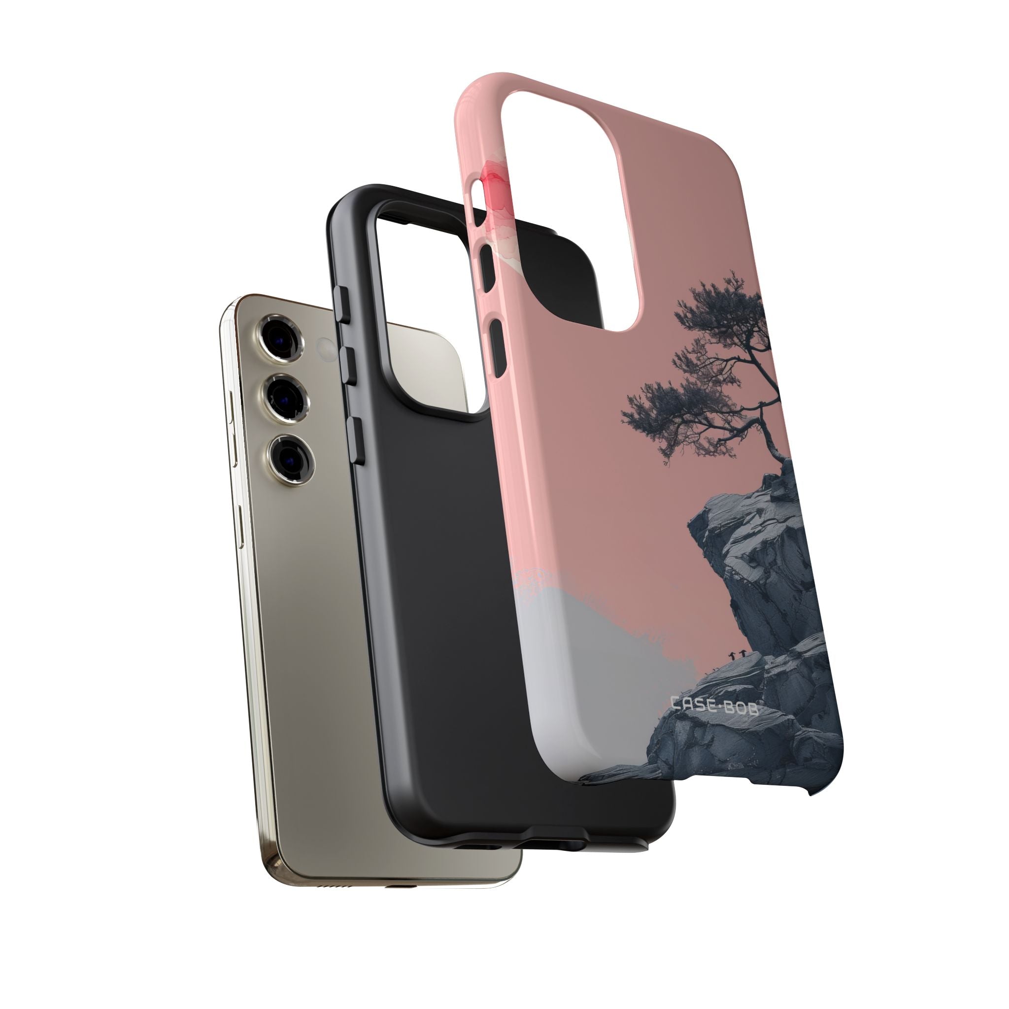 Crimson Moon Tree Samsung S23 Case - Tough