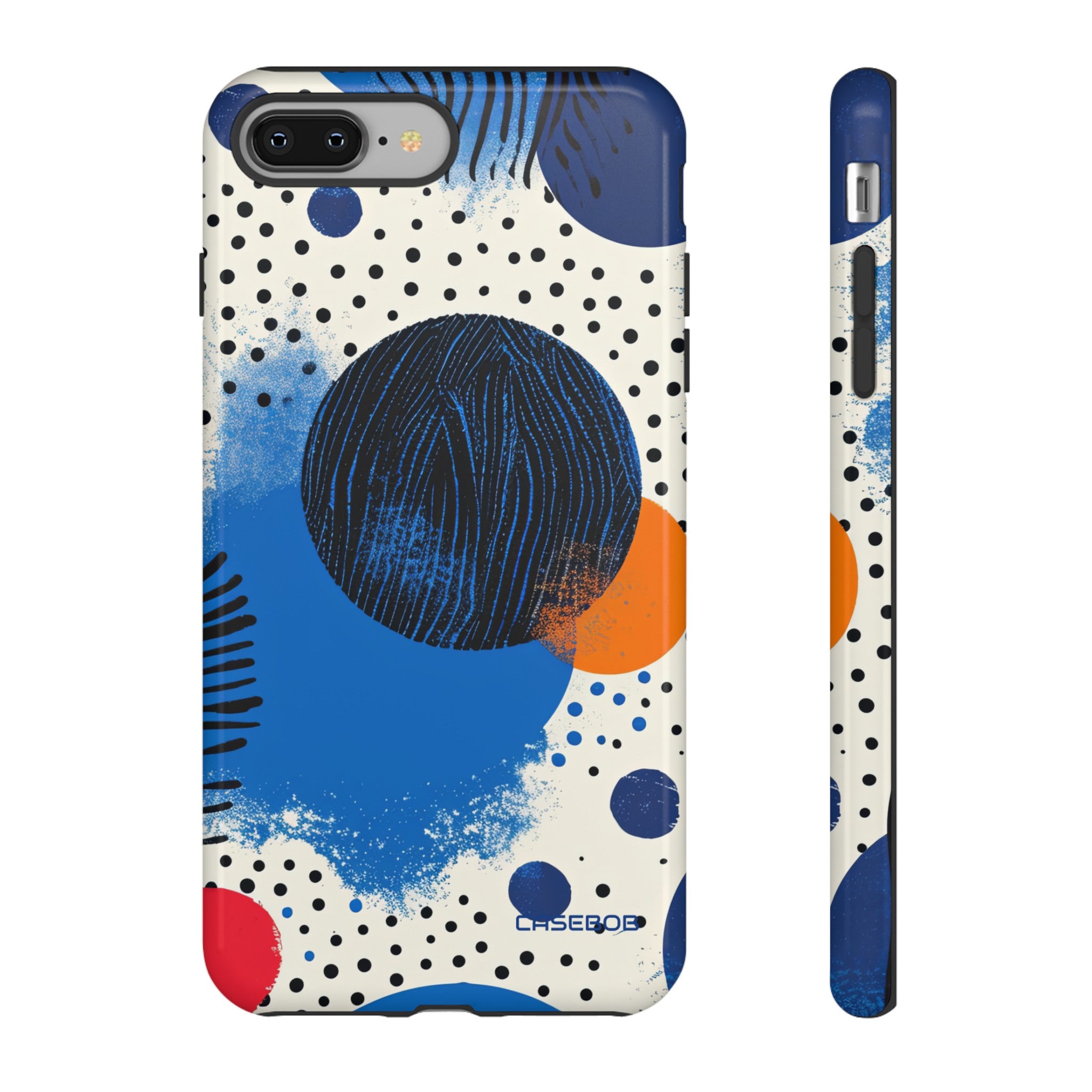 Blue Tranquil Geometry - Protective Phone Case