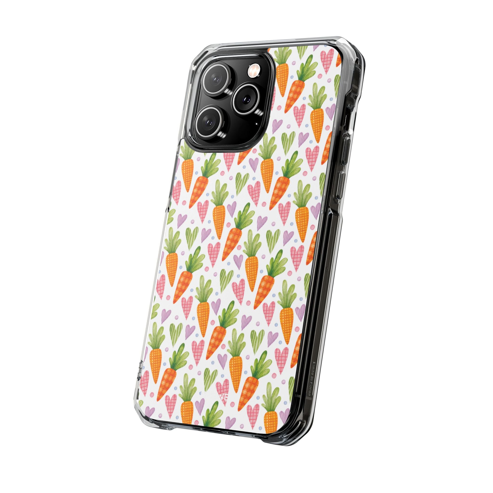 Carrots Embrace Hearts iPhone Case - Impact