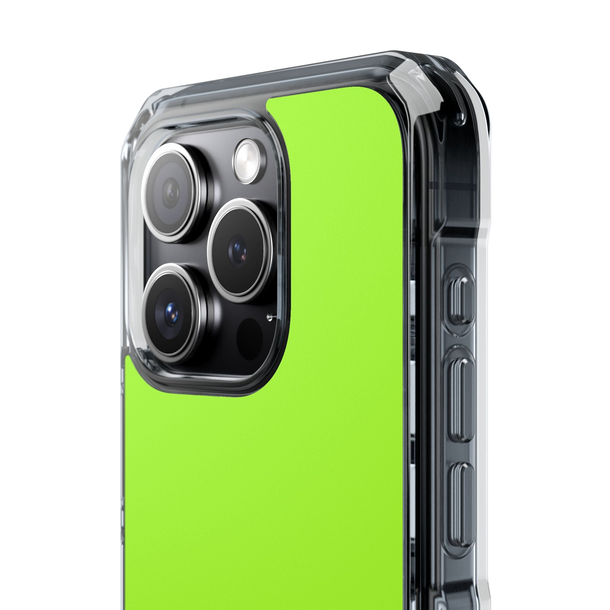 Green Yellow - Clear Impact Case for iPhone