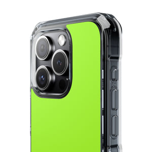 Green Yellow | Phone Case for iPhone (Clear Impact Case - Magnetic)