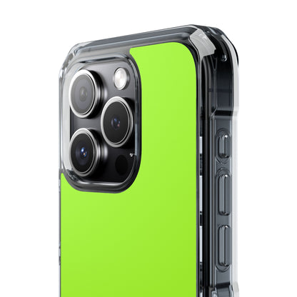 Green Yellow - Clear Impact Case for iPhone