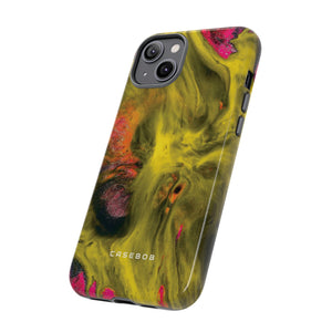 Yellow Ink Art - Protective Phone Case