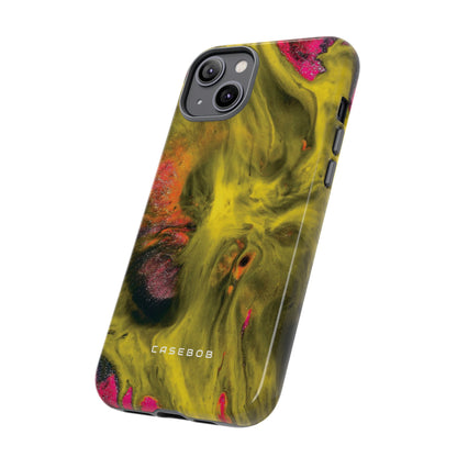 Yellow Ink Art - Protective Phone Case