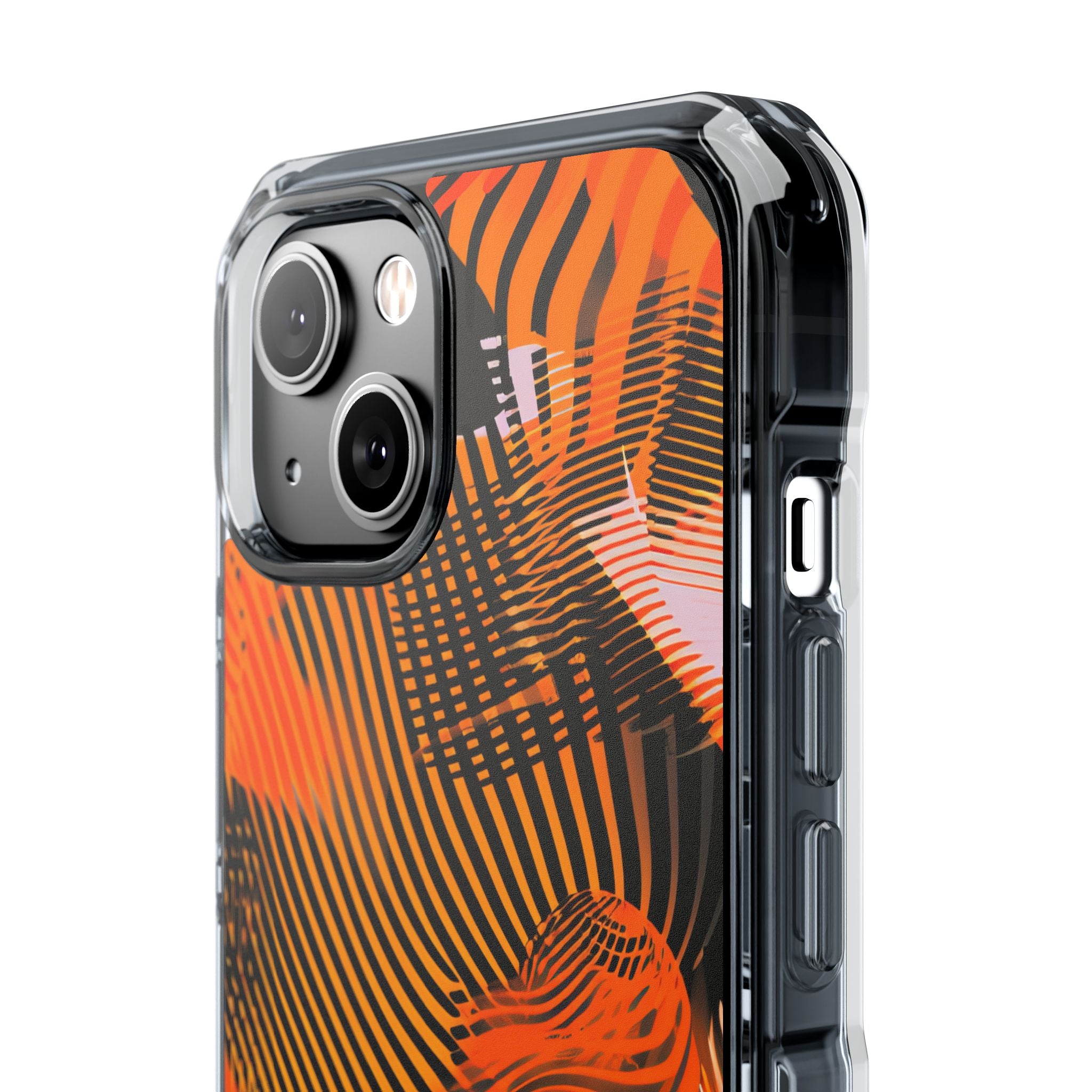 Pantone Tangerine  - Clear Impact Case for iPhone