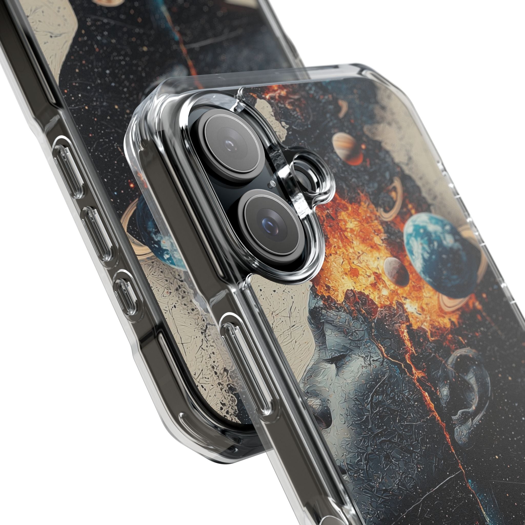 Cosmic Mind Erupts iPhone Case - Impact