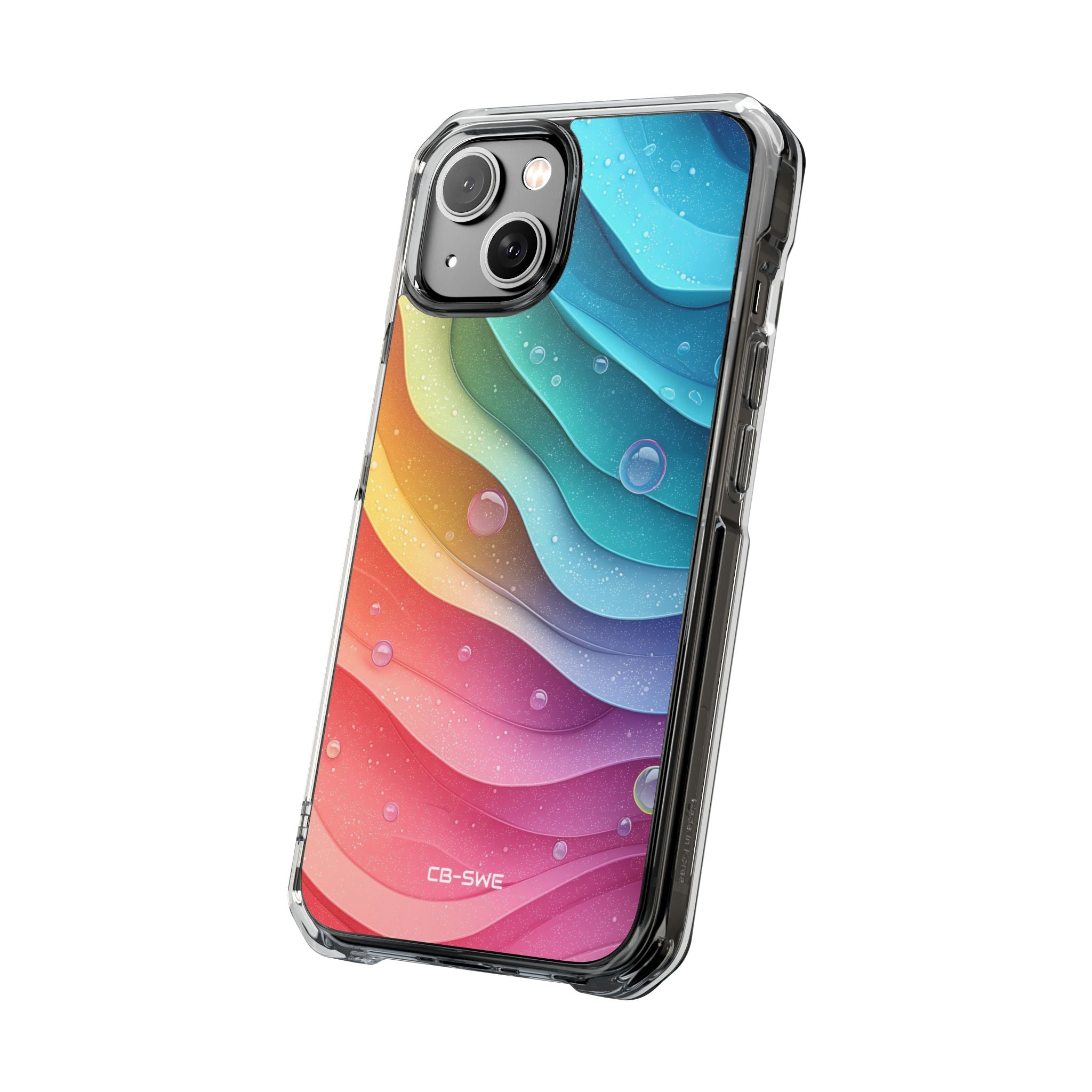 Waves Dance Playfully iPhone Case - Impact