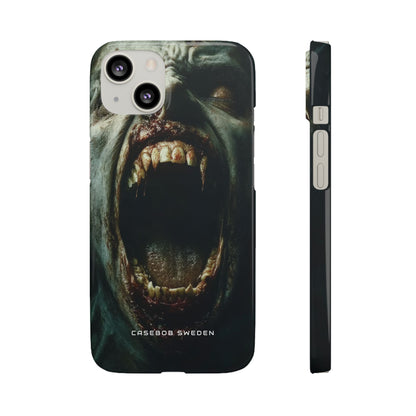 Gothic Wail of Decay iPhone 13 - Slim Phone Case